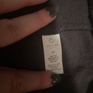 aerie flare sweatpants